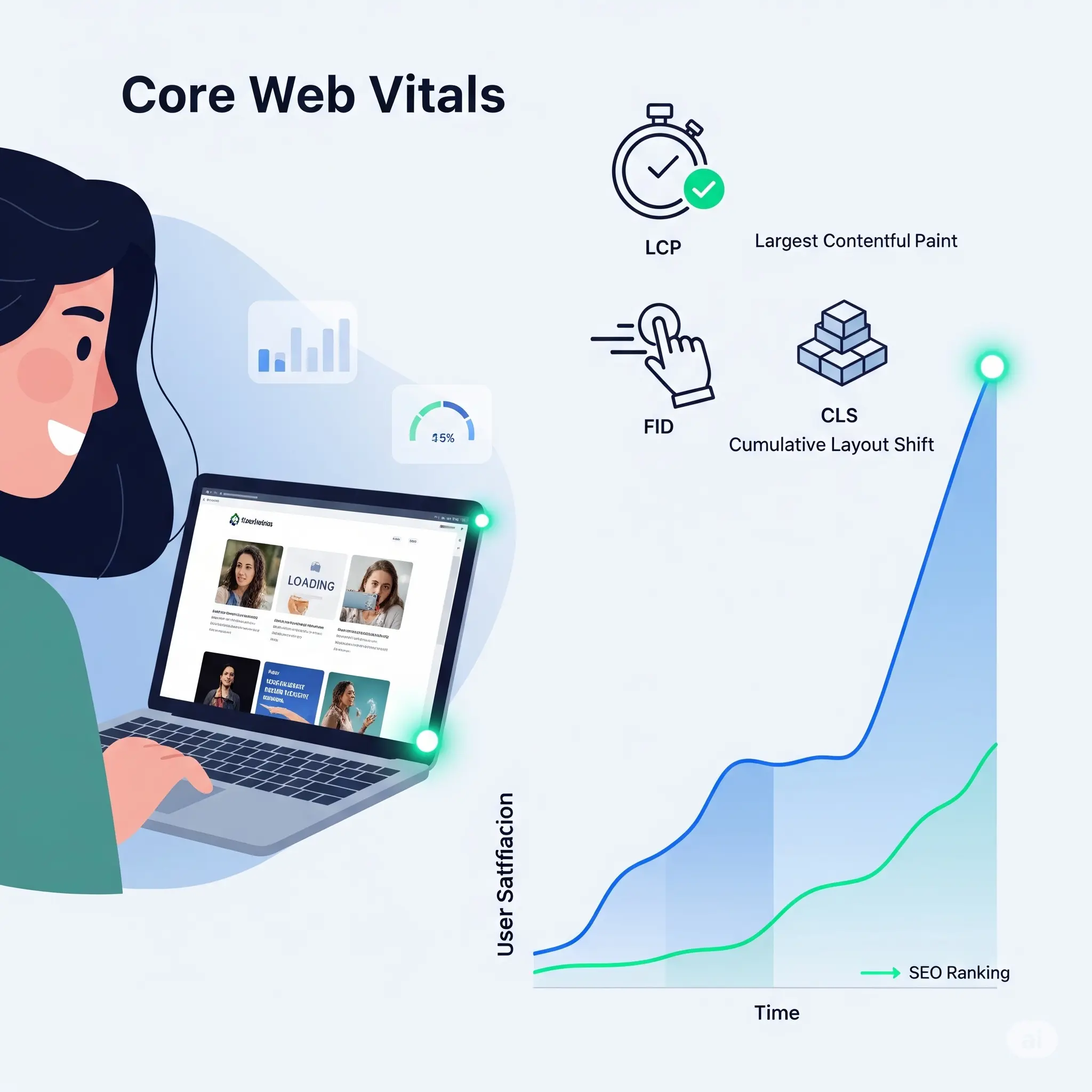 Core Web Vitals và trải nghiệm trang