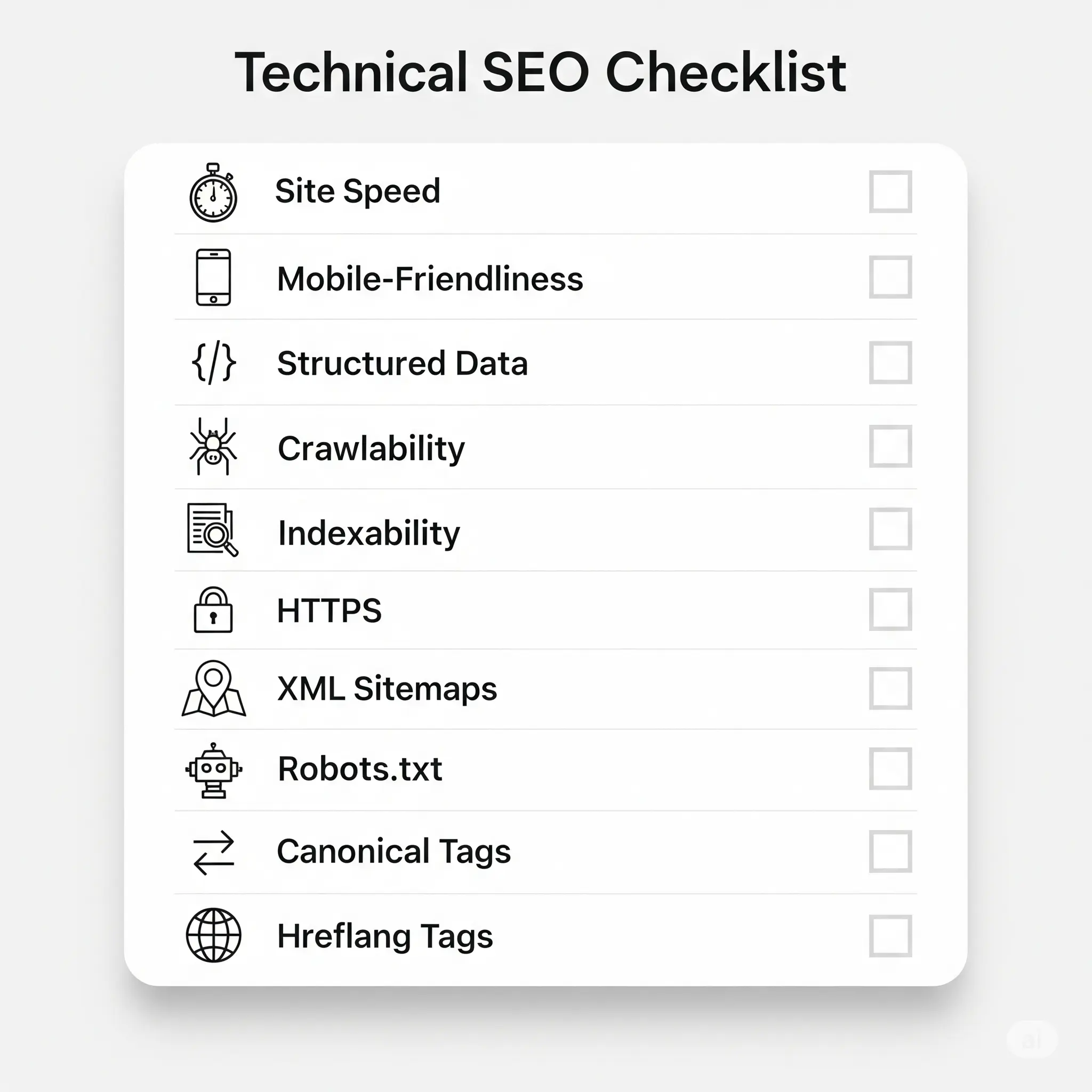 Technical SEO